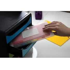 Exacompta Fächermappe A4 transparent