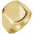 FIRETTI Siegelring "Schmuck Geschenk Gold 333 Herrenring Goldring" Gr. 20, gold (gelbgoldfarben), Fingerringe, Herren, 20, Gelbgold 333, 4mm, Siegelring