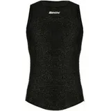 Santini SMS Alpha ärmelloses Unterhemd Schwarz XL/XXL