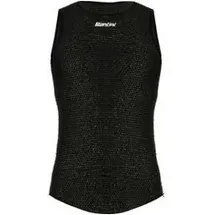 Santini SMS Alpha ärmelloses Unterhemd Schwarz XL/XXL