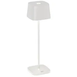 Capri LED USB-Tischleuchte weiss, Farbtemperatur, dimmbar