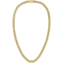 Boss Kette ohne Anhänger Edelstahl Goldfarben