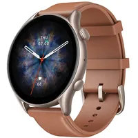 Amazfit GTR 3 Pro brown leather