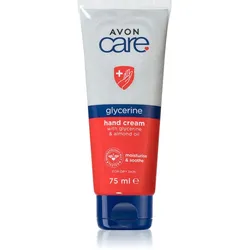 Avon Care Glycerine feuchtigkeitsspendende Creme für Hände und Fingernägel mit Glycerin 75 ml