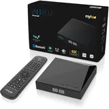 AMIKO A11 Blu 4K UHD 2GB 16GB Android 11 WiFi Dual Band 100 Gigabit Bluetooth 5.2 USB 3.0 Widevine