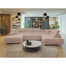 Mirjan24 Wohnlandschaft Rosa,