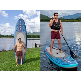 BESTWAY SUP Board Set Oceana 305 x 84 x 15 cm blau