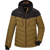 KILLTEC Herren Skijacke/Jacke in Daunenoptik mit abzippbarer Kapuze und Schneefang KSW 115 MN SKI QLTD JCKT, schwarz, S, 38713-000