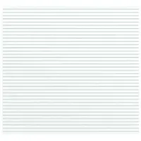 OSMO Steckzauneinsatz 180 x 182 cm Weiß Aluminium