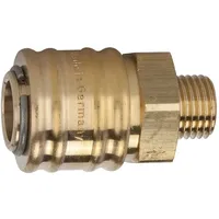 Riegler Schnellverschlusskuppl. NW 7,2 »connect line«, MS blank, G