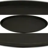 TRIZERATOP Gastro Kellnertablett, Serviertablett rutschfest, rund 35,5 cm