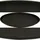 TRIZERATOP Gastro Kellnertablett, Serviertablett rutschfest, rund 35,5 cm