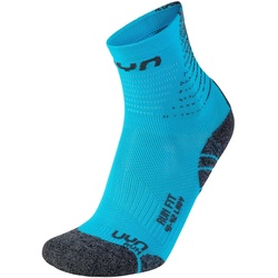 UYN Run Fit Laufsocken mit Cool-Air-Flow Technologie Damen blue atoll/pearl grey 41-42