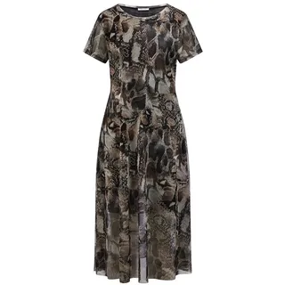 Mesh-Kleid zum Schlupfen Efixelle braun, 46