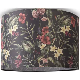 Paco Home Hugo Flower 1 rund schwarz