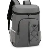 JANSBEN Kühltaschen 28 Liter Picknickrucksäcke mit Flaschenöffner Picknickkorb Wasserdicht Kühlrucksack Isoliertasche Thermotasche Lunchtasche für Arbeit,Ausflug, Picknic, BBQ,Camping, Schule, Strand