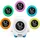 MEBUS 27340 Kinderwecker blau