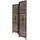 Homestyle4u Paravent Braun, 120x170 cm, 1247