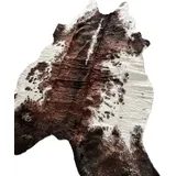 Kuhfell Teppich Kunstfell 180x220cm Fellimitat Waschbar