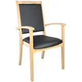 erides Alexander Hochlehner Seniorenstuhl 57 x 103 x 61,5 cm schwarz