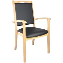 erides Alexander Hochlehner Seniorenstuhl 57 x 103 x 61,5 cm schwarz