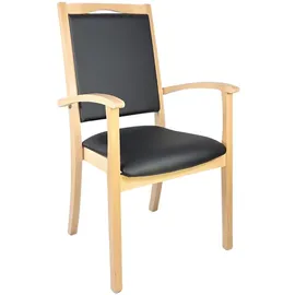 erides Alexander Hochlehner Seniorenstuhl 57 x 103 x 61,5 cm schwarz