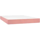 vidaXL Taschenfederkernmatratze Rosa 140 x 200 cm H3