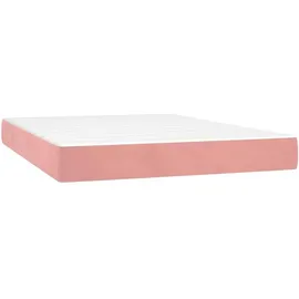 vidaXL Taschenfederkernmatratze Rosa 140 x 200 cm H3