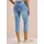 Cecil 3/4 slim Leg Jeans im Casual fit light Blue washed, 36 - 36W / 22L
