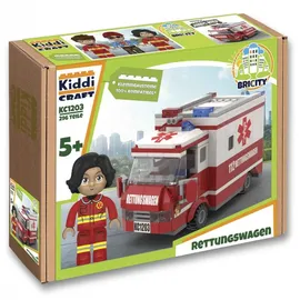 KiddiCraft Bricity - Rettungswagen - deutsch