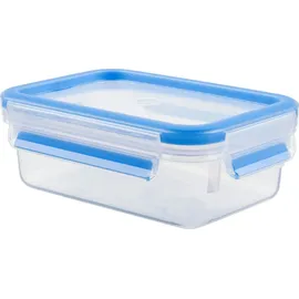 Emsa Clip&Close rechteckig 800ml Aufbewahrungsbehälter blau