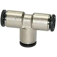 Riegler T-Steckverbindung »click-clock«, Schlauch-Außen- Ø12, MS vern.