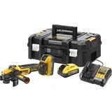 DeWalt DeWalt, Winkelschleifer, 18V Winkelschleifer mit 2x 5Ah Powerstack Akku (125 mm)
