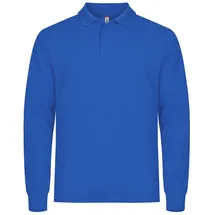 Clique Manhattan langarm Poloshirt Herren 55 - royal blue 4XL