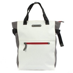7clouds Cityrucksack Mendo 7.4, Artikel aus fairer Produktion grau|weiß