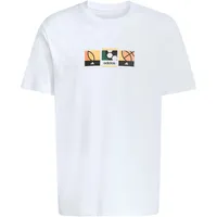 adidas MEMORIES OF SPORT STAMPS GRAPHIC weiß L