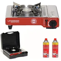 Rothenberger Industrial Gas Camping Kocher Deluxe RS 220 inkl. 2x RoButan 220 gr. - 1500004233