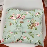Chickw1 Kissen Stuhl, Stuhlkissen Bequemes Dicke Polsterung Steppkissen Bodenkissen Weich Sitzkissen für Stühle für Indoor und Outdoor aus (40x40cm,Grün)