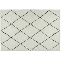 Möbel Kraft Webteppich ¦ weiß ¦ Synthetische Fasern ¦ Maße (cm): B: 80