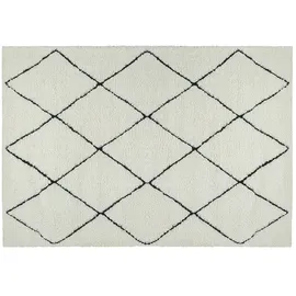 Möbel Kraft Webteppich ¦ weiß ¦ Synthetische Fasern ¦ Maße (cm): B: 80