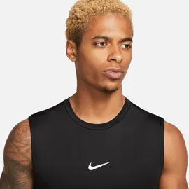 Nike Pro Dri-Fit Tight Fitness Tanktop, Herren 010 - black/white XXL