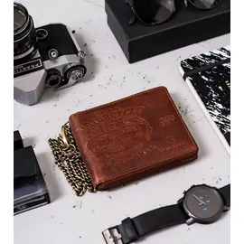 Peterson Herren Geldbörse braun