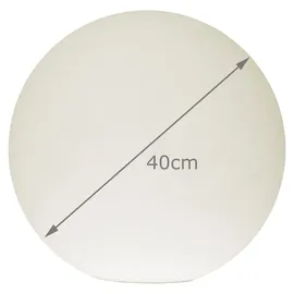 satisfire Leuchtobjekt outdoor KUGEL 40cm E27 Fassung kaltweiß 1W