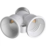 Heitronic Lampenfassung-Adapter E27 auf 2x E27