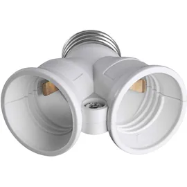 Heitronic Lampenfassung-Adapter E27 auf 2x E27