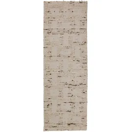 KADIMA DESIGN Läufer Wollmischung Natur 80 x 300 cm - ELIN Kadima Design