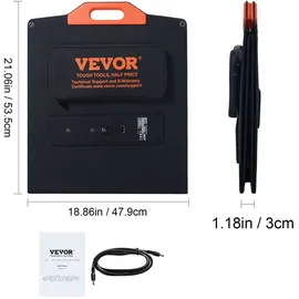 Vevor monokristallin 120 W