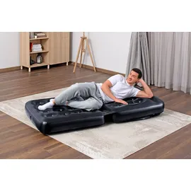 BESTWAY 75" x 38" x 25"/1.91m x 97cm x 64cm Multi-Max 4-in-1 Air Lounger