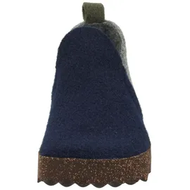 Asportuguesas Hausschuhe Filz Blau 42