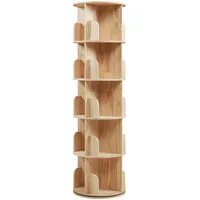 [en.casa] Kinderregal Chasek 157 x 44 cm Kiefer massiv natur beige